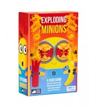 Cover art for Exploding Minions by Exploding Kittens - A Russian Roulette Card Game, Easy Family-Friendly Party Games - Card Games for Kids, Teens & Adults - 2-5 Players