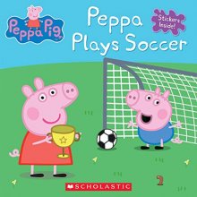 Cover art for Peppa Plays Soccer (Peppa Pig)