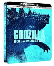 Cover art for Godzilla: King of the Monsters 2019 Limited Edition SteelBook (4K Ultra/Blu-ray/Digital)