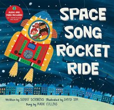 Cover art for Barefoot Books Space Song Rocket Ride, Blue, Yellow, Red (9781782850984) (Singalongs)