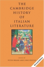 Cover art for The Cambridge History of Italian Literature