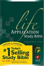 Cover art for Life Application Study Bible NLT, Personal Size