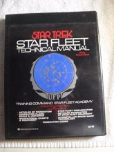 Cover art for Star Trek Starfleet Technical Manual 1975 First Edition Rare Starship Book