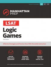 Cover art for LSAT Logic Games (Manhattan Prep LSAT Strategy Guides)