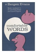 Cover art for Comfortable words