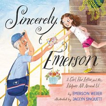 Cover art for Sincerely, Emerson: A Girl, Her Letter, and the Helpers All Around Us