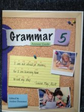 Cover art for Grammar 5 Answer Guide and Resources Edited By Amber Densmer