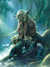 Cover art for Star Wars - Fine Art Collection - Yoda - 1000 Piece Jigsaw Puzzle