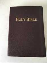 Cover art for Holy Bible: Subject Bible Complete Topical Study and Reference Edition Word Clarification Words of Christ in Red.