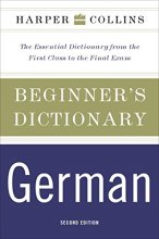 Cover art for HarperCollins Beginner's German Dictionary, 2nd Edition
