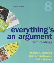 Cover art for Everything's An Argument with Readings