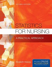 Cover art for Statistics for Nursing: A Practical Approach