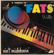 Cover art for Ain't Misbehavin': A Tribute to Fats Waller
