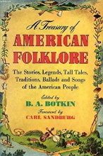 Cover art for A Treasury of American Folklore