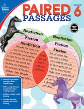 Cover art for Paired Passages, Grade 6