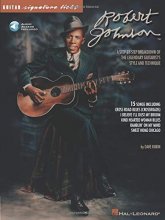 Cover art for Robert Johnson - Signature Licks: A Step-by-Step Breakdown of the Legendary Guitarist's Style and Technique (Guitar Signature Licks)