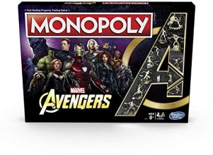 Cover art for Monopoly: Marvel Avengers Edition Board Game for Ages 8 and Up (Amazon Exclusive)