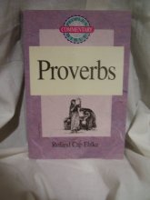 Cover art for Proverbs (People's Bible Commentary Series)