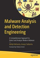 Cover art for Malware Analysis and Detection Engineering: A Comprehensive Approach to Detect and Analyze Modern Malware