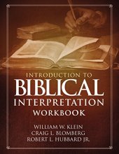 Cover art for Introduction to Biblical Interpretation Workbook: Study Questions, Practical Exercises, and Lab Reports