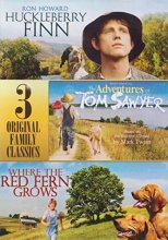 Cover art for Original Family Classics V.2: Huckleberry Finn / The Adventures of Tom Sawyer / Where the Red Fern Grows / Bonus: Lassie: The Painted Hills
