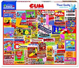 Cover art for White Mountain Puzzles Gum - 1000 Piece Jigsaw Puzzle