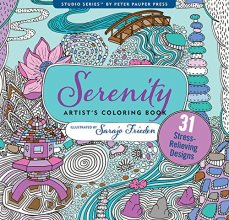Cover art for Serenity Adult Coloring Book (31 stress-relieving designs) (Studio Series Artist's Coloring Book)