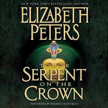 Cover art for The Serpent on the Crown (Amelia Peabody Mysteries, Book 17)