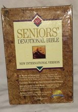 Cover art for New International Bible Seniors' Devotional Bible: With Life-Affirming Daily Devotions (Niv Devotional Bible/Navy Bonded Leather/Plain)