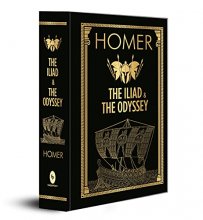 Cover art for HOMER: The Iliad & the Odyssey (Deluxe Hardbound Edition)