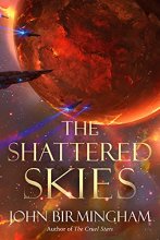 Cover art for The Shattered Skies (The Cruel Stars Trilogy #2)