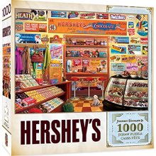 Cover art for 1000 Piece Jigsaw Puzzle for Adult, Family, Or Kids - Hershey's Candy Shop by Masterpieces - 19.25"X26.75" - Family Owned American Puzzle Company
