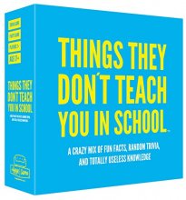 Cover art for Hygge Games Things They Don't Teach You in School Party Trivia Game Blue, 1 EA
