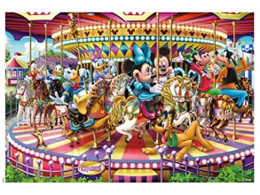 Cover art for Ceaco - Disney Collection - Mickey’s Carousel - 2000 Piece Jigsaw Puzzle