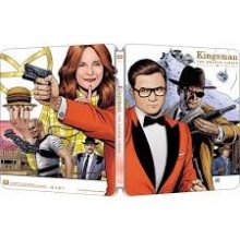 Cover art for Kingsman: The Golden Circle Limited Edtion SteelBook with Exclusive Artwork from Dave Gibbons (Blu-ray+DVD+Digital HD)