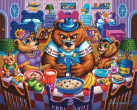 Cover art for Dowdle Jigsaw Puzzle - The Three Bears - 500 Piece
