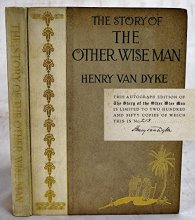Cover art for The Story of The Other Wise Man Henry Van Dyke,1920 Harper brothers illustrated