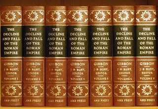Cover art for The History of the Decline and Fall of the Roman Empire (7 volumes)