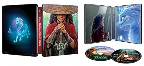 Cover art for Raya and the Last Dragon (4k Ultra HD + Blu-ray + Digital Code) Steelbook
