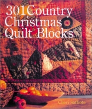 Cover art for 301 Country Christmas Quilt Blocks
