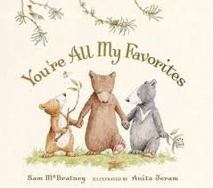 Cover art for You're All My Favorites   [YOURE ALL MY FAVORITES-BOARD] [Board Books]