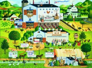 Cover art for Buffalo Games Charles Wysocki, Sunny Side Up - 1000pc Jigsaw Puzzle