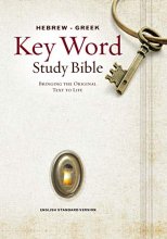 Cover art for The Hebrew-Greek Key Word Study Bible: ESV Edition, Hardbound (Key Word Study Bibles)