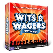Cover art for North Star Games Wits & Wagers Board Game | Party Edition, Kid Friendly Party Game and Trivia