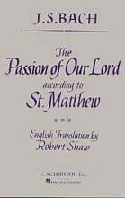 Cover art for St. Matthew Passion