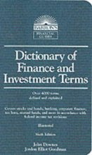 Cover art for Dictionary of Finance and Investment Terms (Barron's Financial Guides)