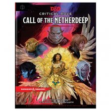 Cover art for Critical Role Presents: Call of the Netherdeep (D&D Adventure Book)