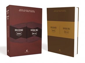 Cover art for Biblia bilingüe Reina Valera Revisada / NKJV, Leathersoft, Café / Spanish Bilingual Bible Reina Valera Revisada / NKJV, Leathersoft, Brown (Spanish Edition)