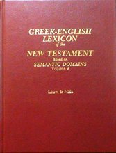 Cover art for Greek-English lexicon of the New Testament: Based on semantic domains