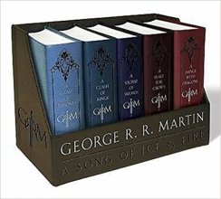 Cover art for Game of Thrones Leather Boxed Set Song of Ice and Fire Series